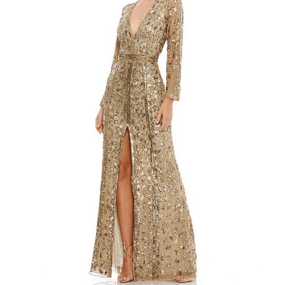 Mac Duggal Beaded gown